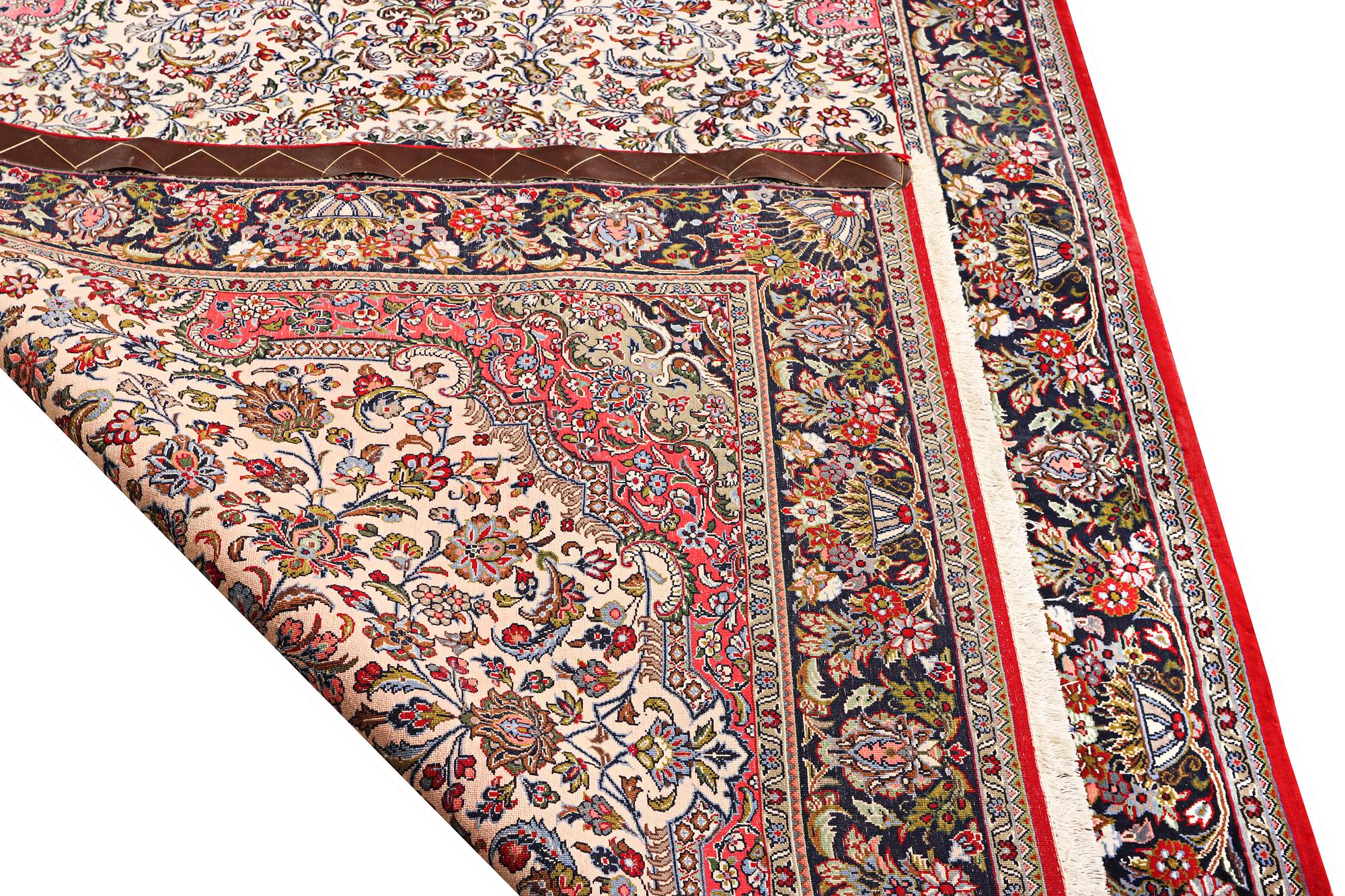 A Quum rug, c. 204 x 134 cm.
