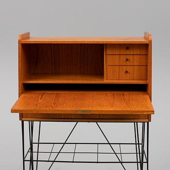 A Swedish 20th century secretaire "Bang" veneered with teak designed for IKEA.