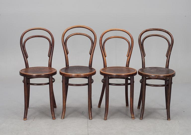 STOLAR, 10 st, bl a Thonet, 1900-talets början.