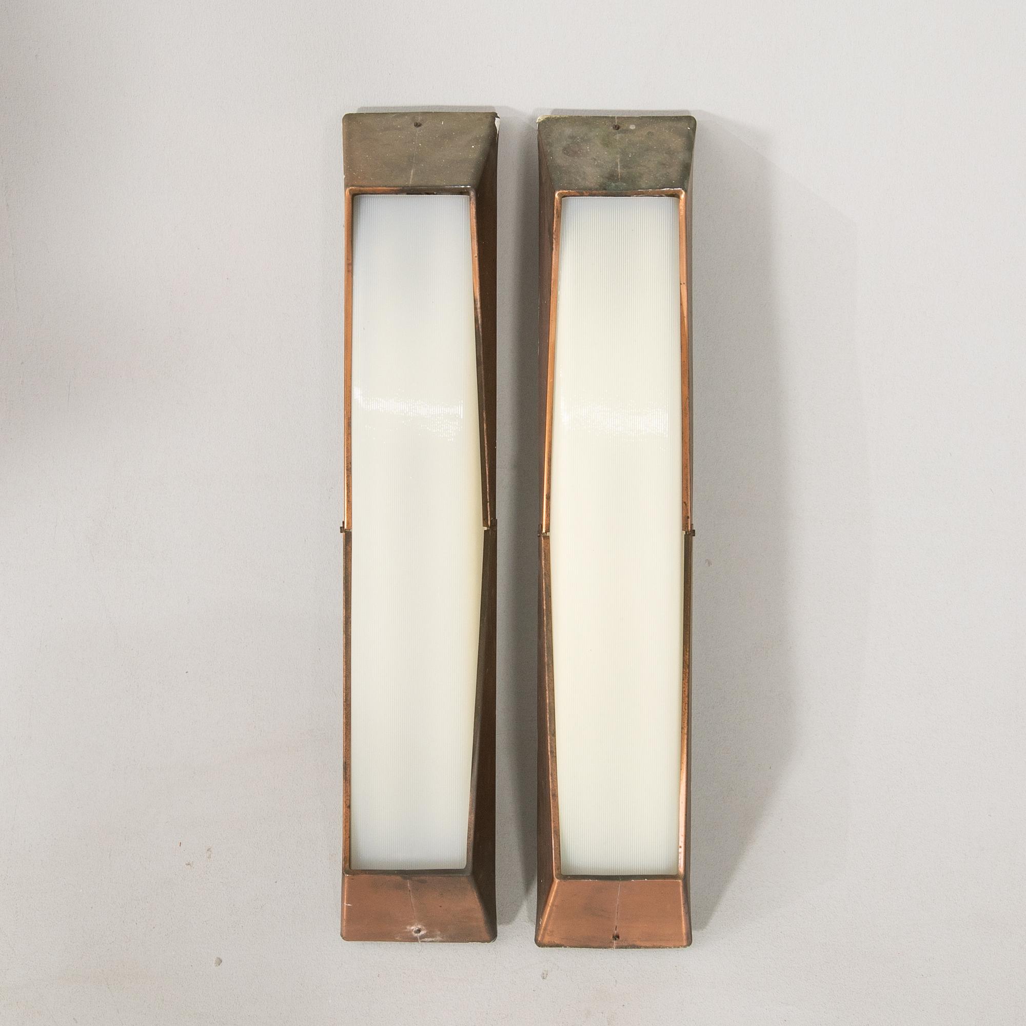 Ceiling/Wall lamps a pair 1960s/70s.