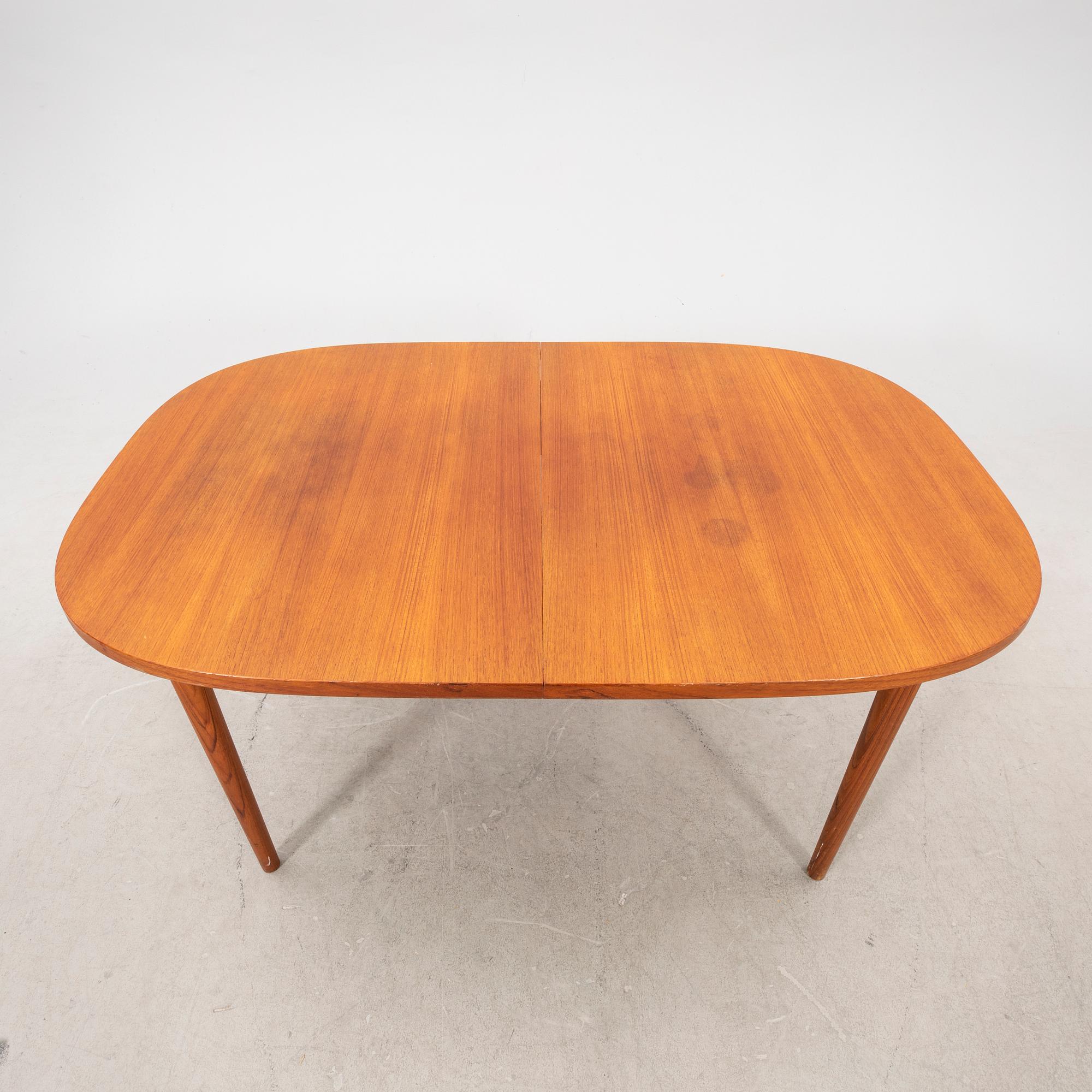 Nils Jonsson, a teak dining table, "Ove" Troed's 1960s.