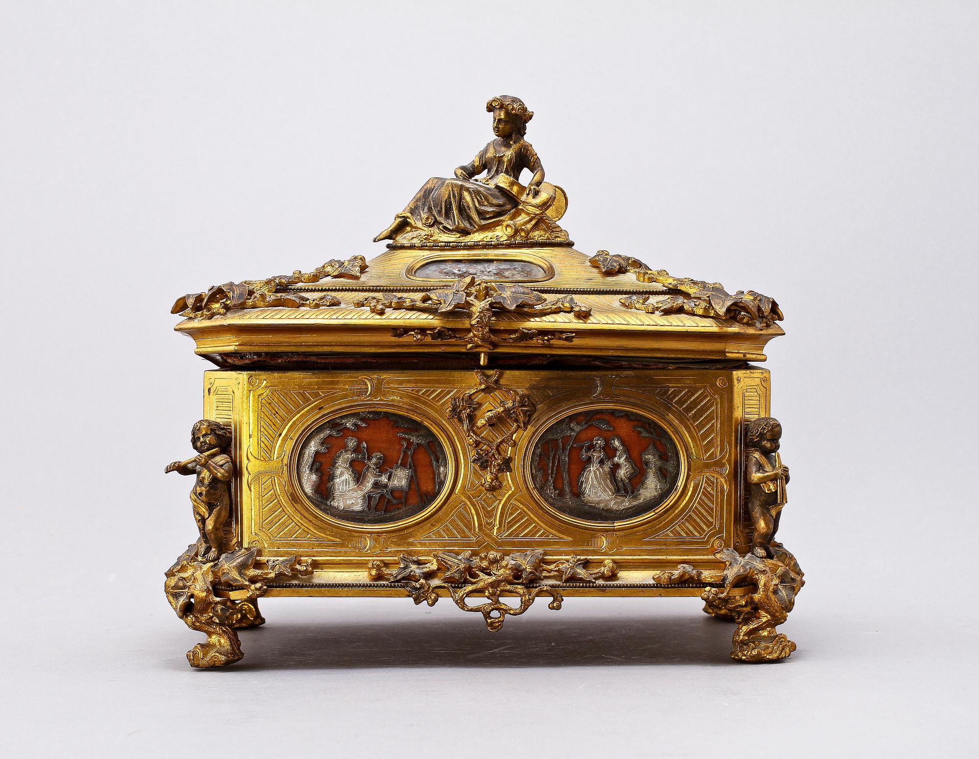 SKRIN, mässing, 1800/1900-tal.