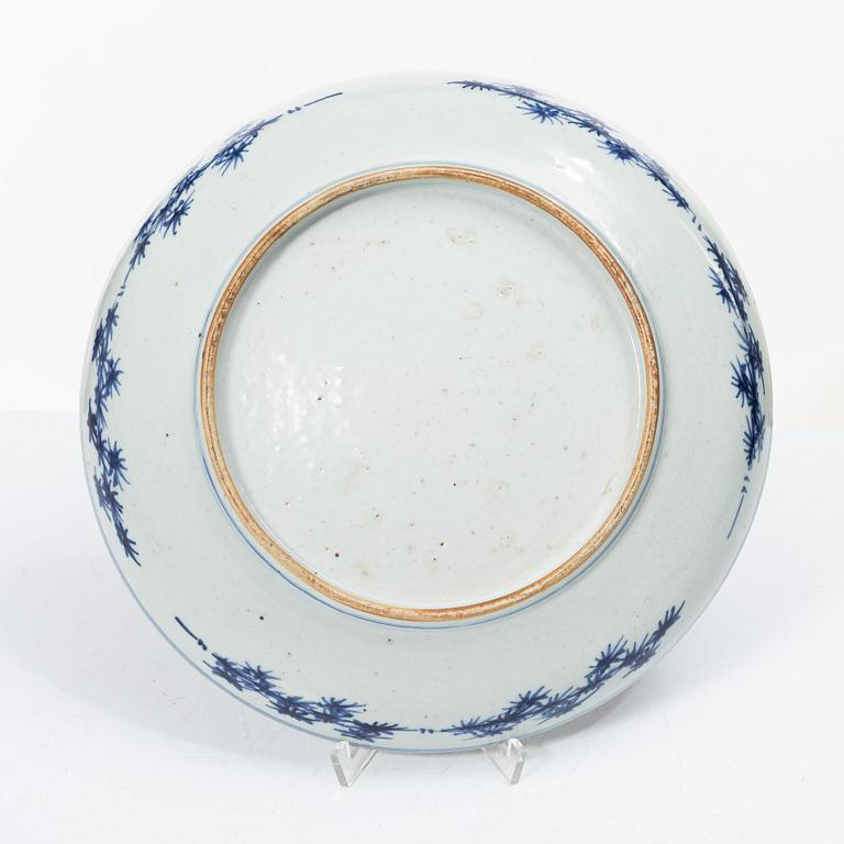 Fat, 4 st, porslin, Kina, Qingdynastin, 1700-tal.