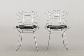A PAIR OF HARRY BERTOIA "SIDE CHAIR", Knoll International.