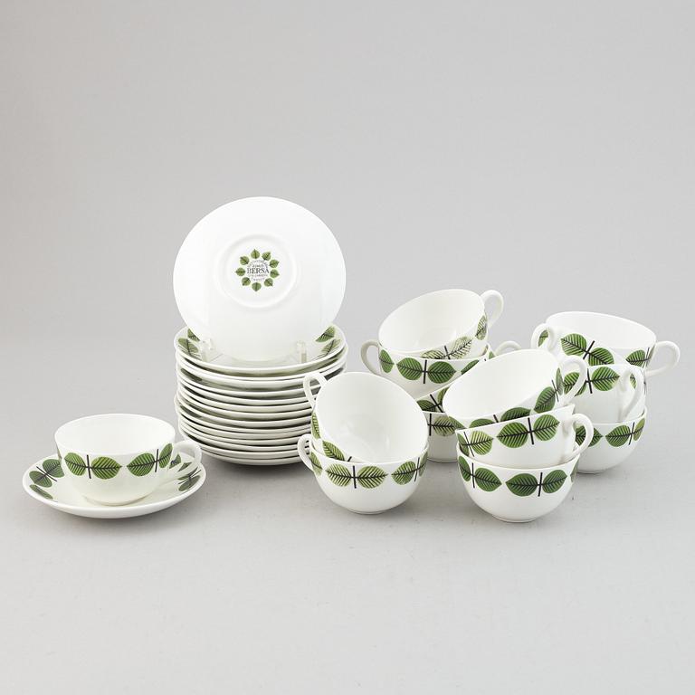 A fourteen pcs coffee service by Stig Lindberg.