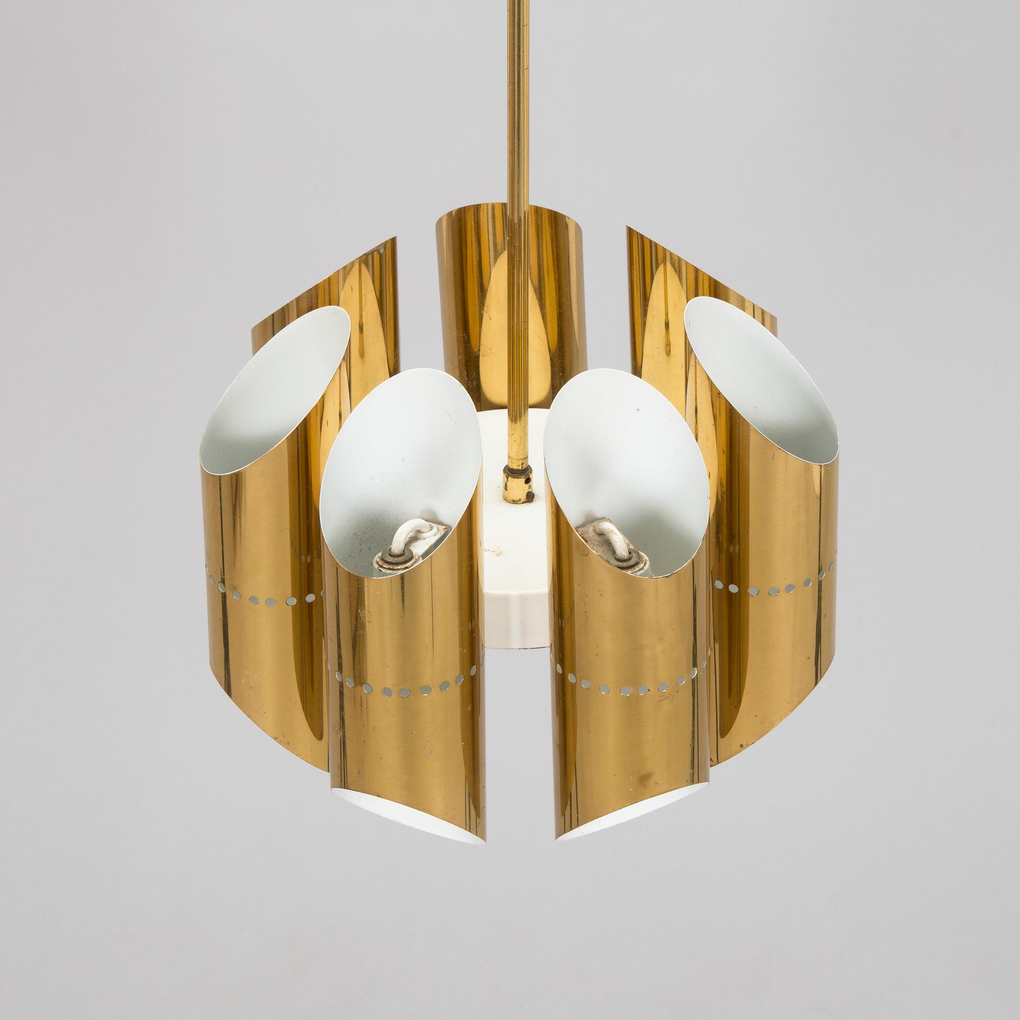 A 1960s/70s pendant light.