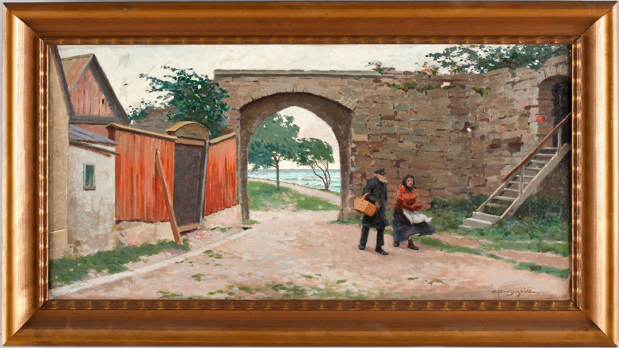 CARL AXEL PRINTZENSKÖLD, olja på duk, sign.