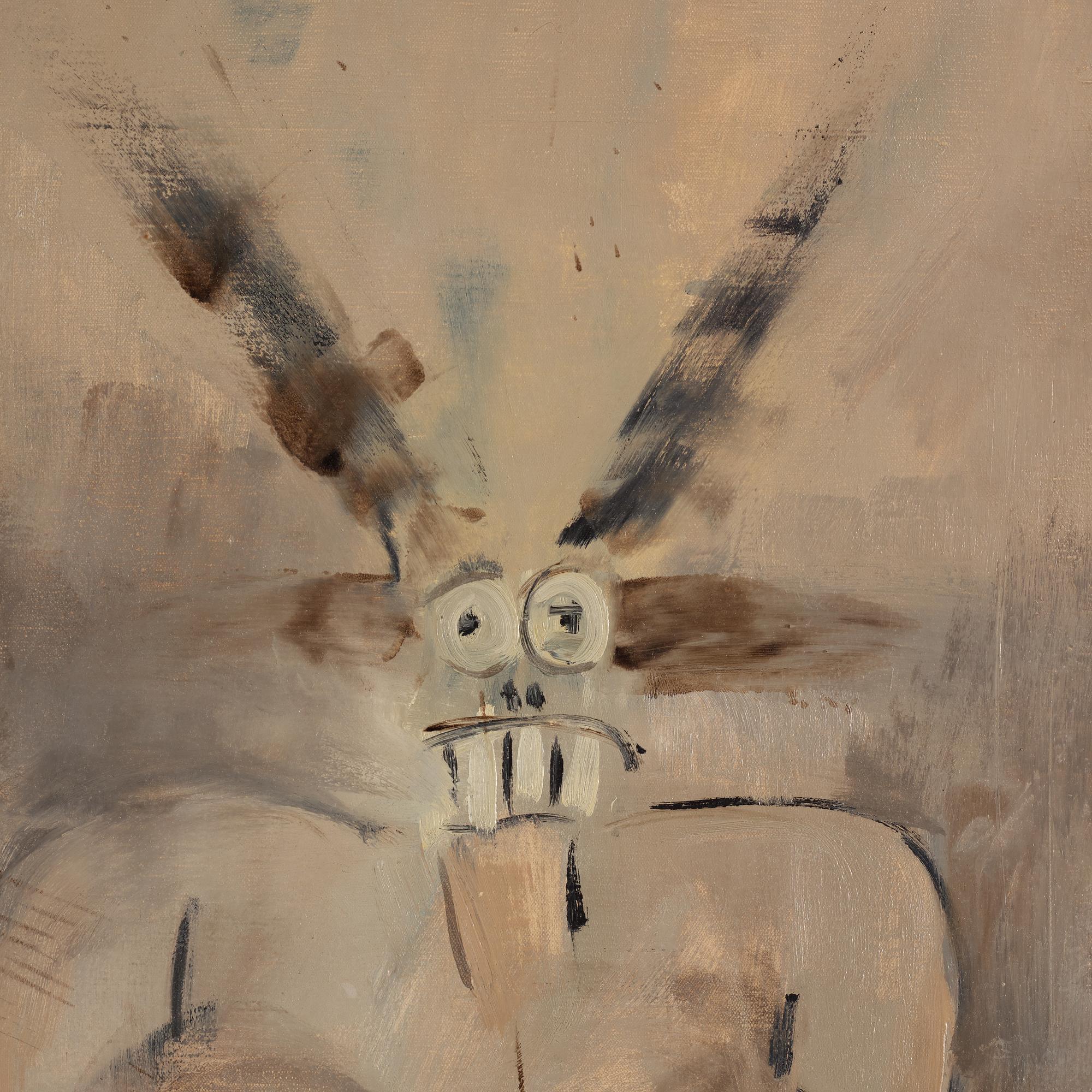 Louis Cane, oil on canvas, signed and dated 1981 verso.