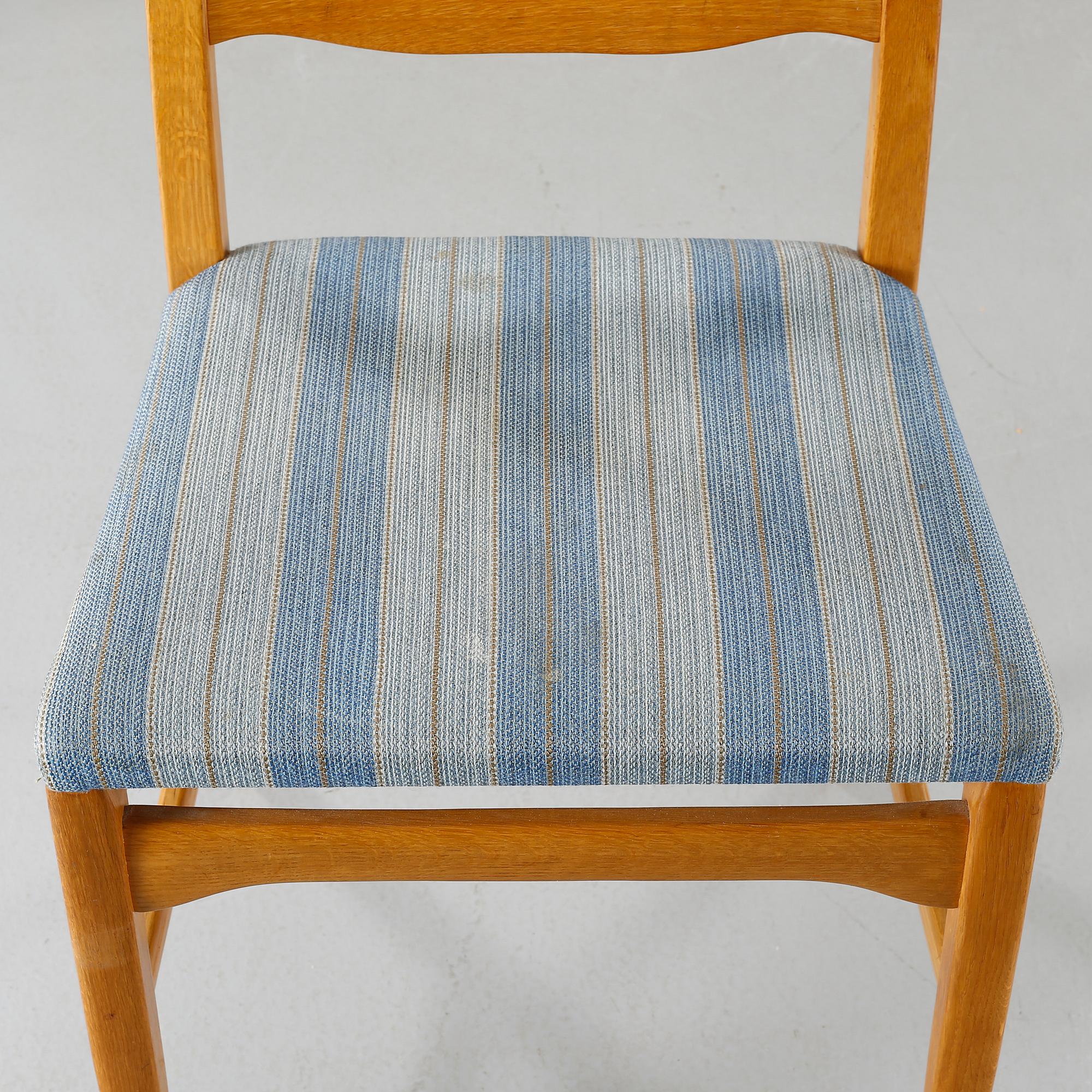 Six chairs "Calmare Nyckel", Åfors Möbelfabrik second half of the 20th century.