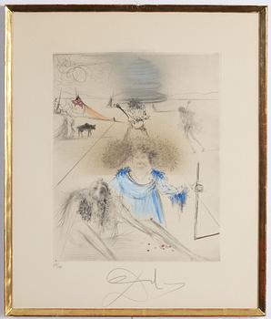 Salvador Dalí,  "Le Vieil Hippie", From Hippies.
