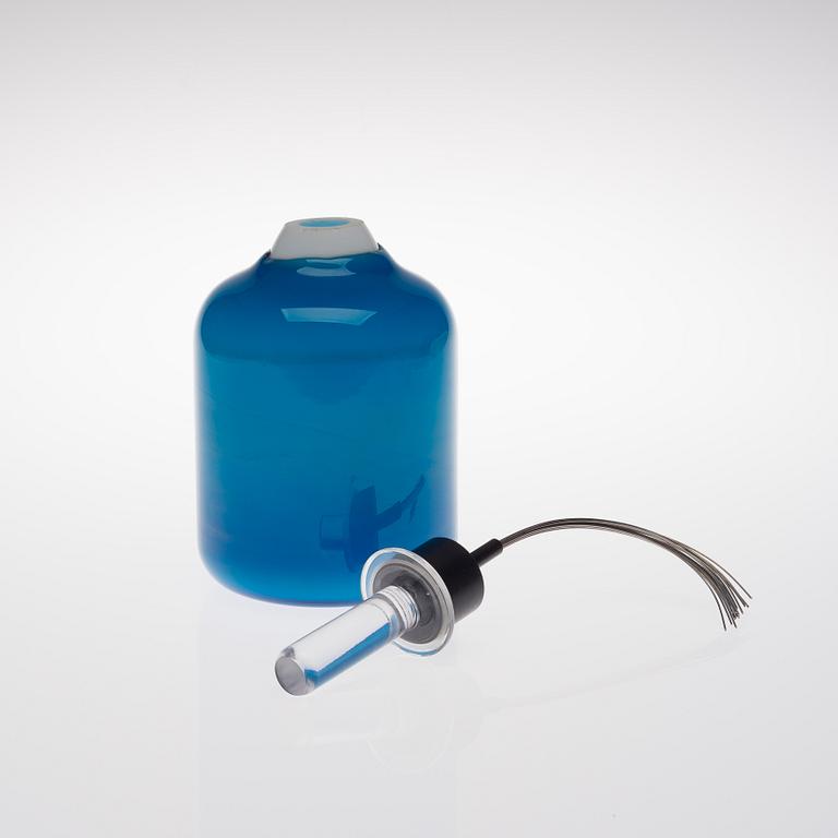 MARKKU SALO, TAIDELASIPULLO. Sign. Markku Salo, Nuutajärvi 2011.