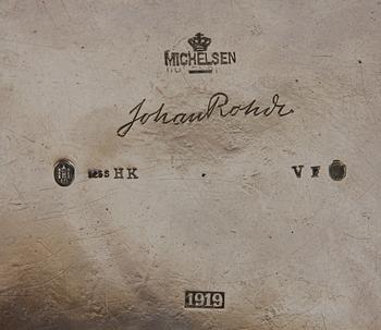SKÅL. Silver, Johan Rodhe för Michelsen, 1919. Danmark.