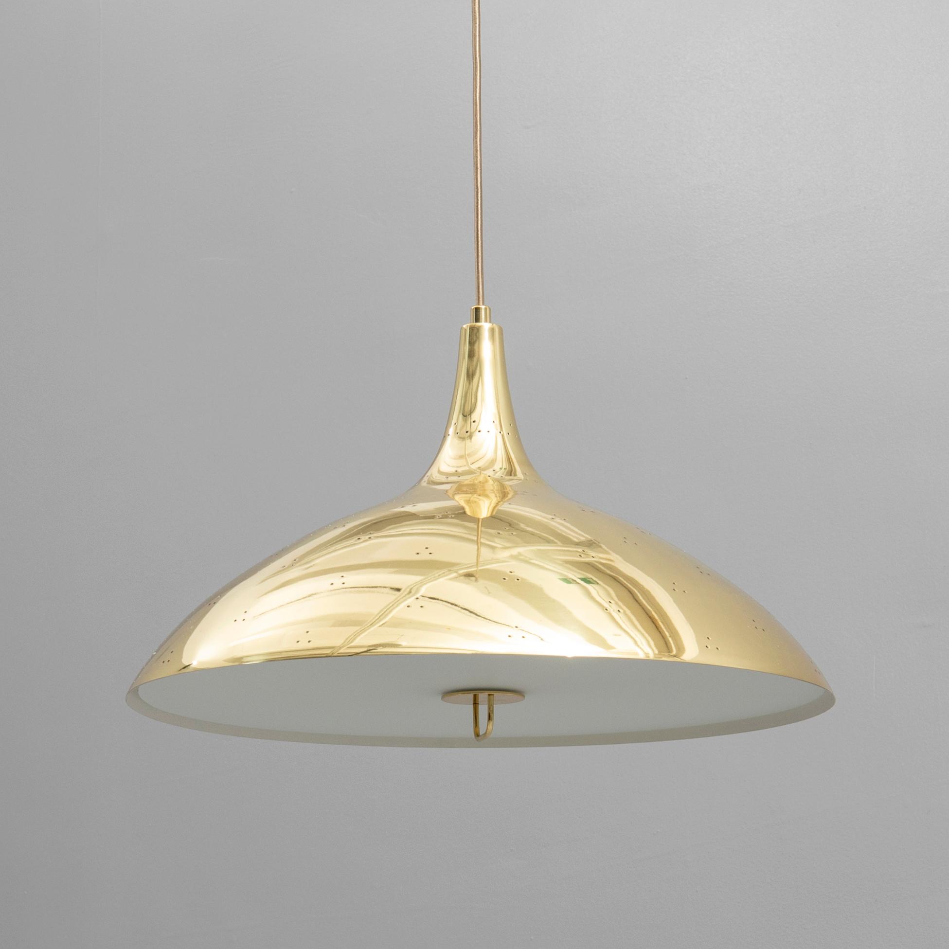 Paavo Tynell, Ceiling lamp, "1965 Pendant", Gubi, Denmark.