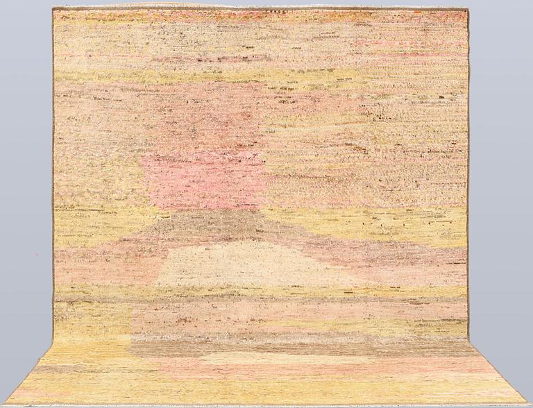 A rug, Morocco design, approx. 298 x 247 cm.