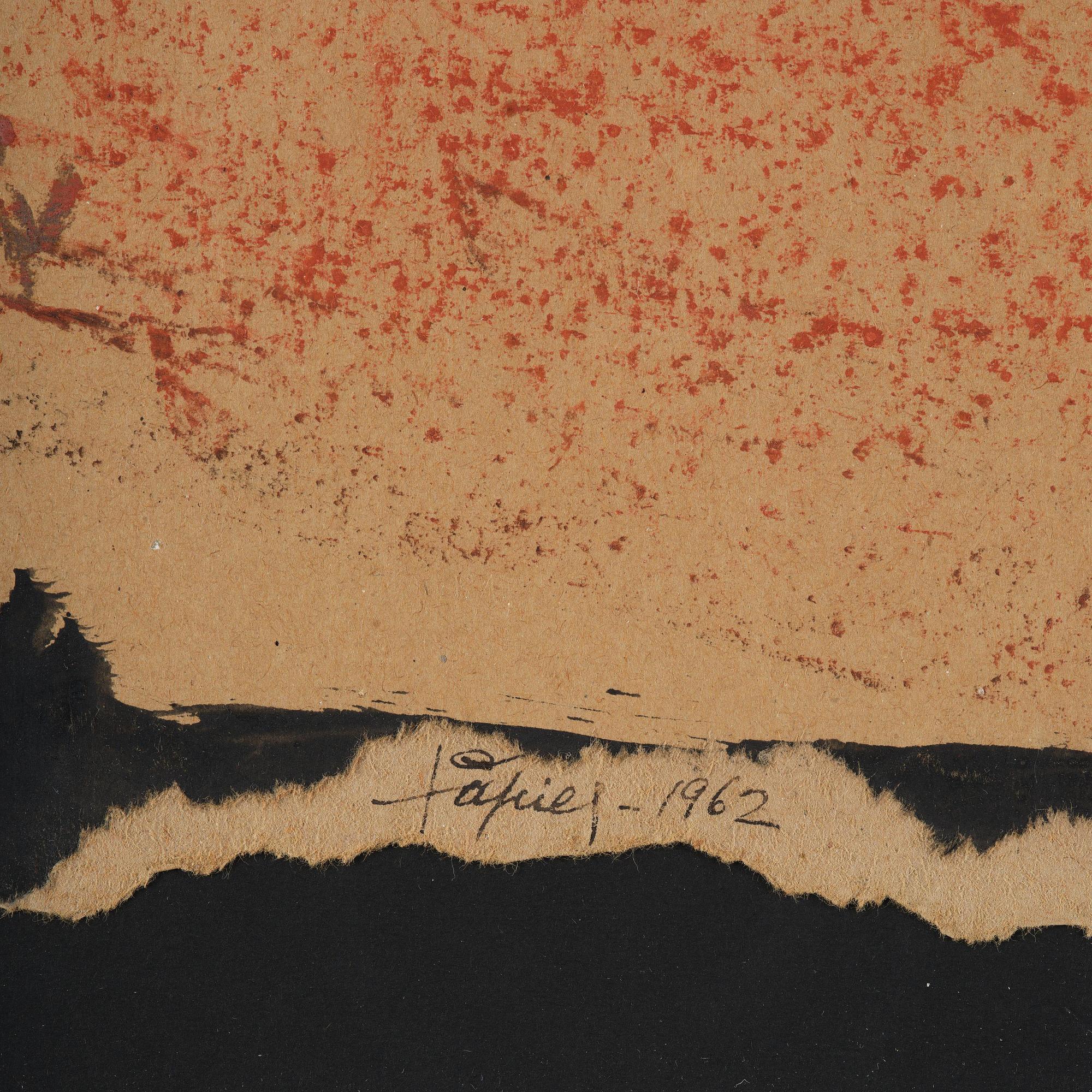 Antoni Tàpies, Untitled.
