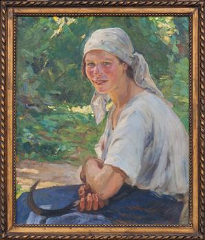 RICHARD REIMANS, olja på duk, signerad och daterad 1914.