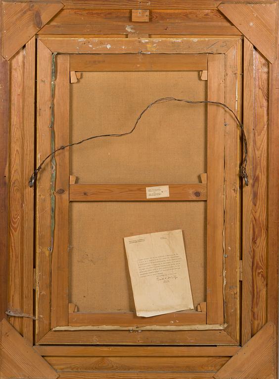 Albert Gebhard, The Farm Behind the Fence.