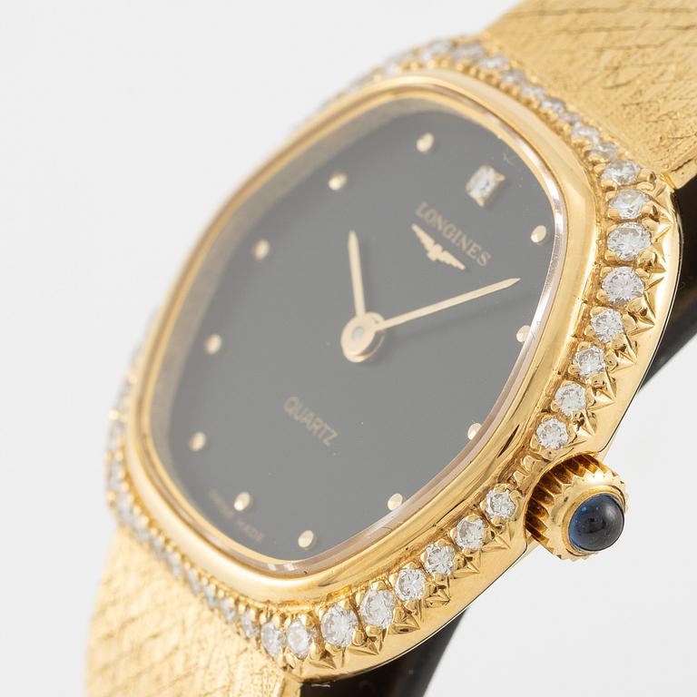 Longines, armbandsur, 28 mm.