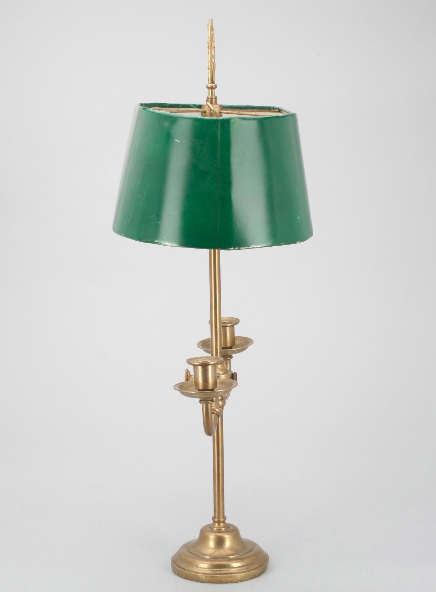 BORDSLAMPA "Lampe à bouillotte", 1900-talets början.