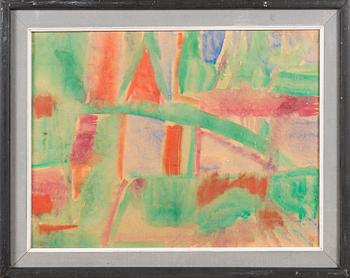 EINO RUUTSALO, watercolor, signed and dated 1959.