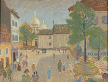 Bengt Carlberg,  "Place du Tertre".