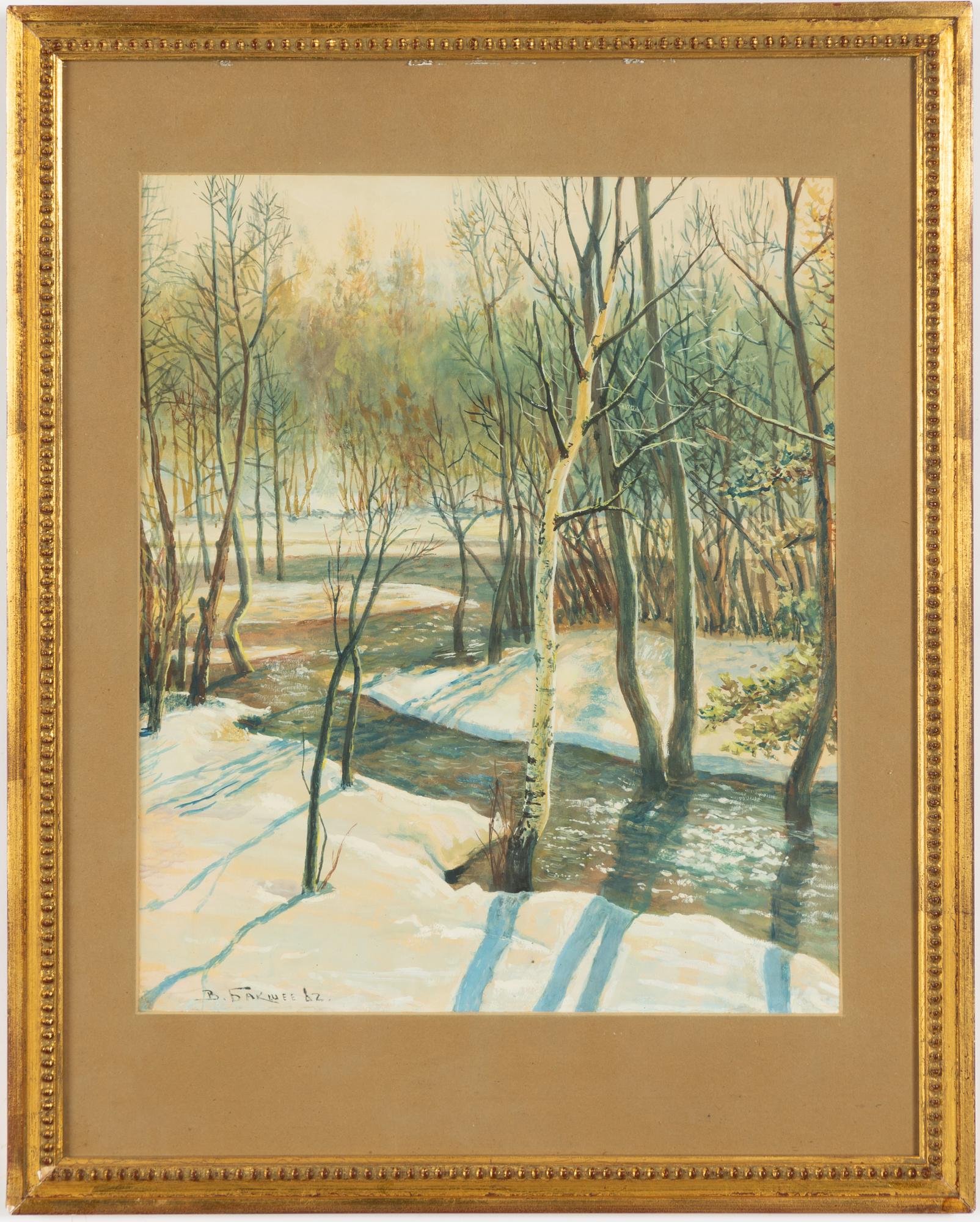 Vassily N. Baksheev, Early Spring.