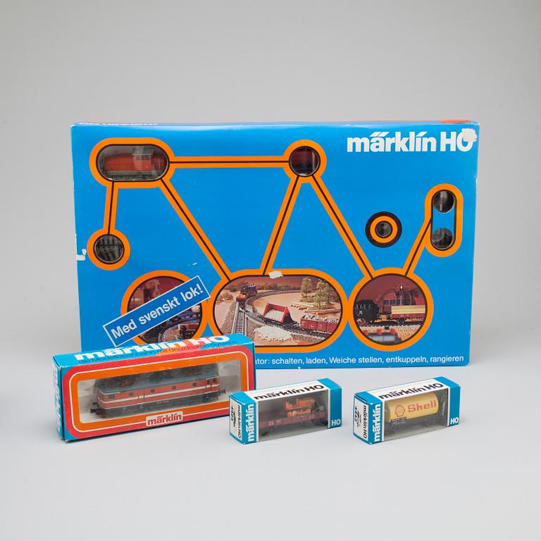MÄRKLIN, modelljärnväg, 1900-taletsslut skala H0.