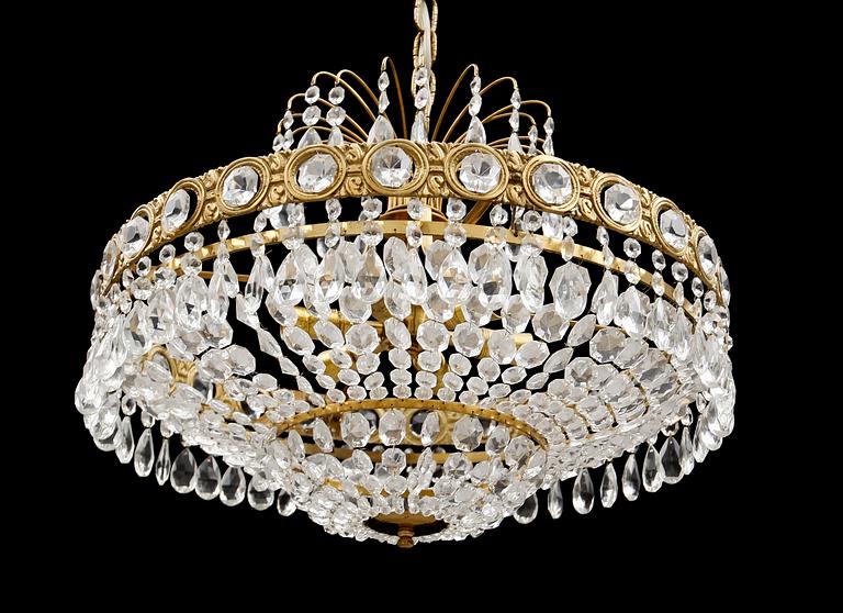 TAKLAMPA, 1900-talets andra hälft. Höjd ca 62 cm.