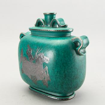 Wilhelm Kåge, a stone ware Argenta vase.