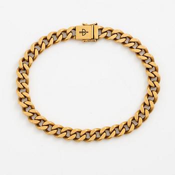 Bracelet, 18K gold, Balestra Italy.