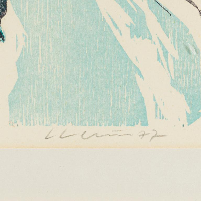 Lars Lerin, Jägaren.