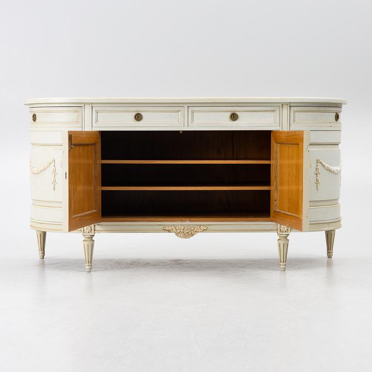 A Gustavian style sideboard, circa mid-20th century.