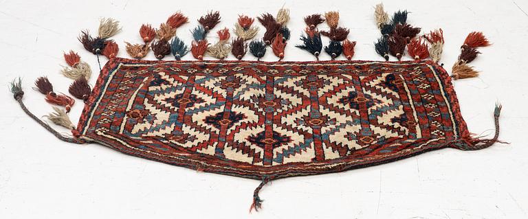 A Yomud Asmalyk, north Turkmenistan, c. 120 x 60 cm.