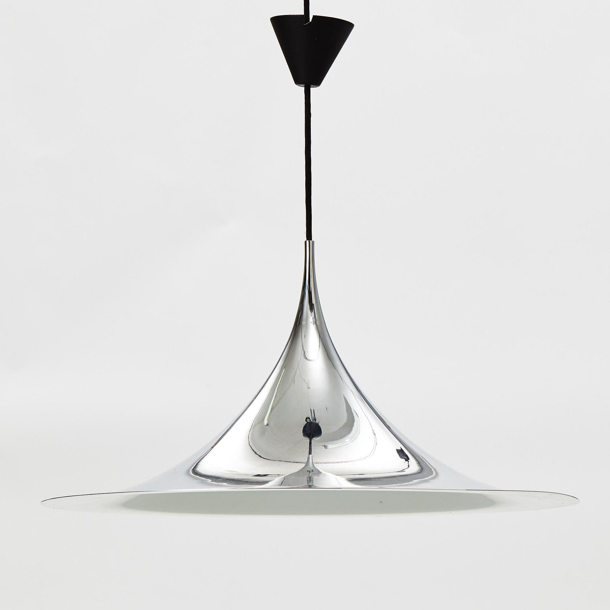 Claus Bonderup & Torsten Thorup, taklampa, "Semi pendel", Fog & Mörup, Danmark.