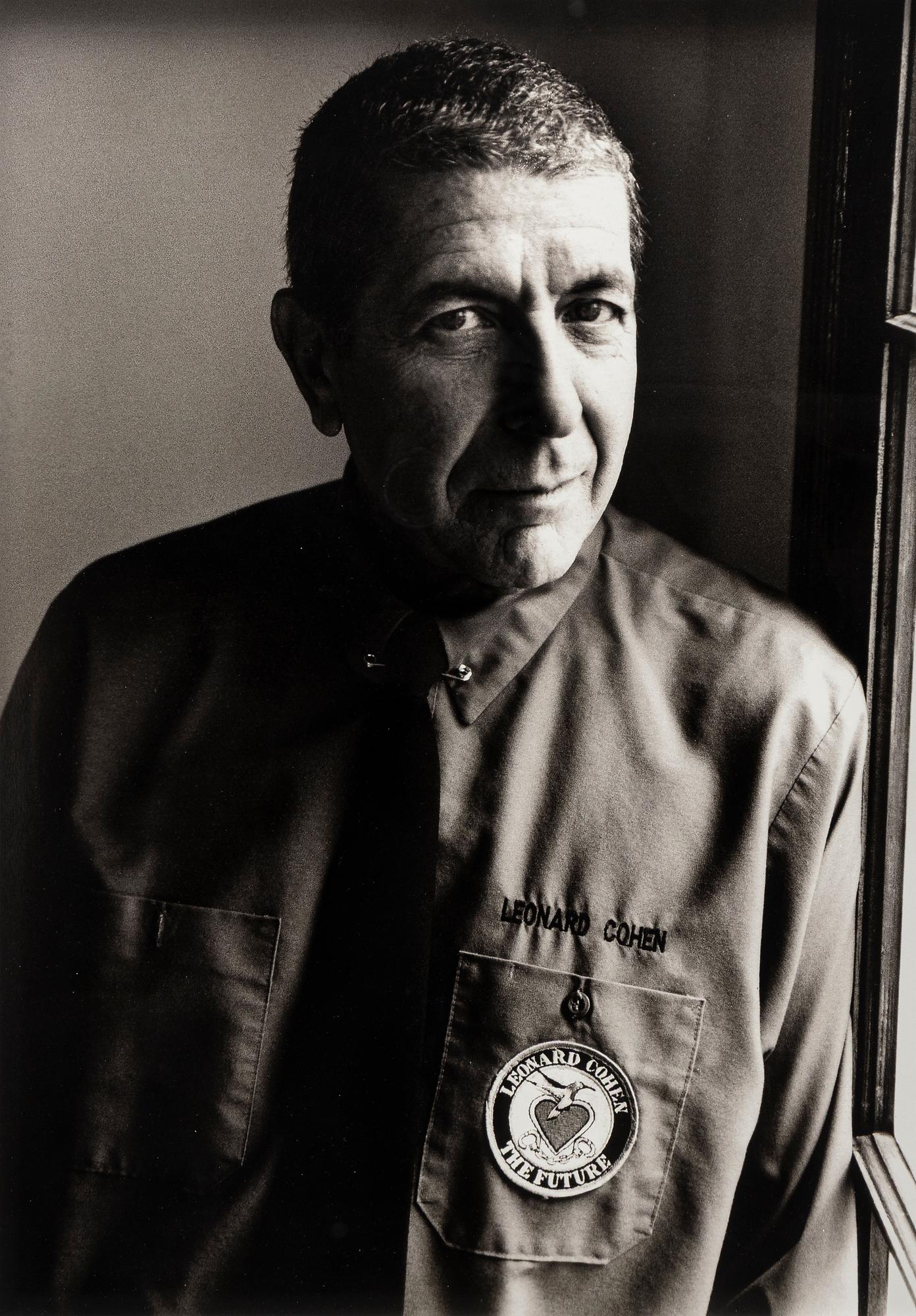 Robert Zuckerman, "Leonard Cohen, Los Angeles", 1993.