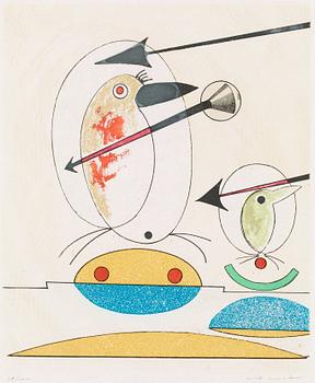 245. Max Ernst, Untitled, from: "Oiseaux en peril".