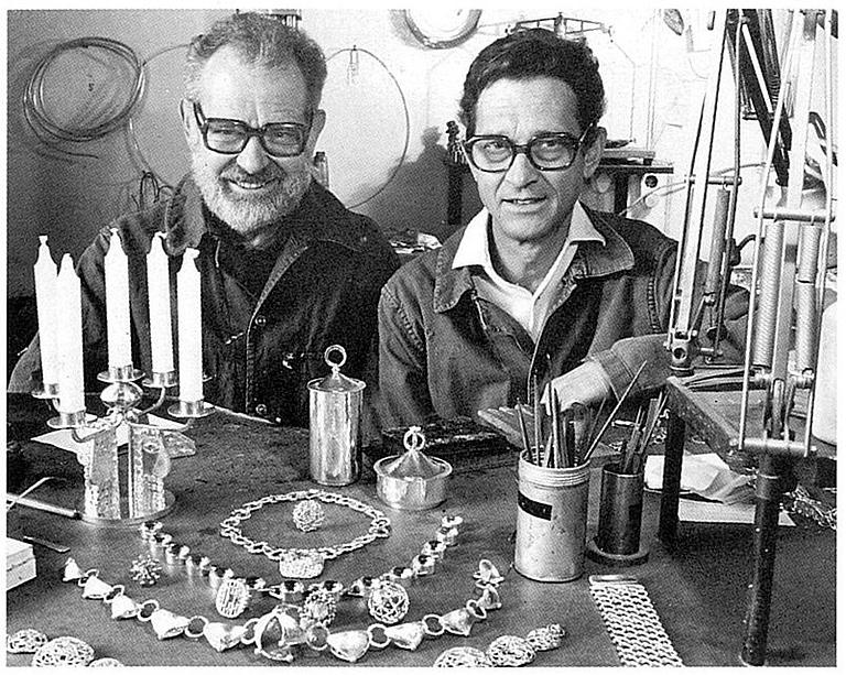 Sven-Erik Högberg, a necklace, sterling silver, Gothenburg 1961.