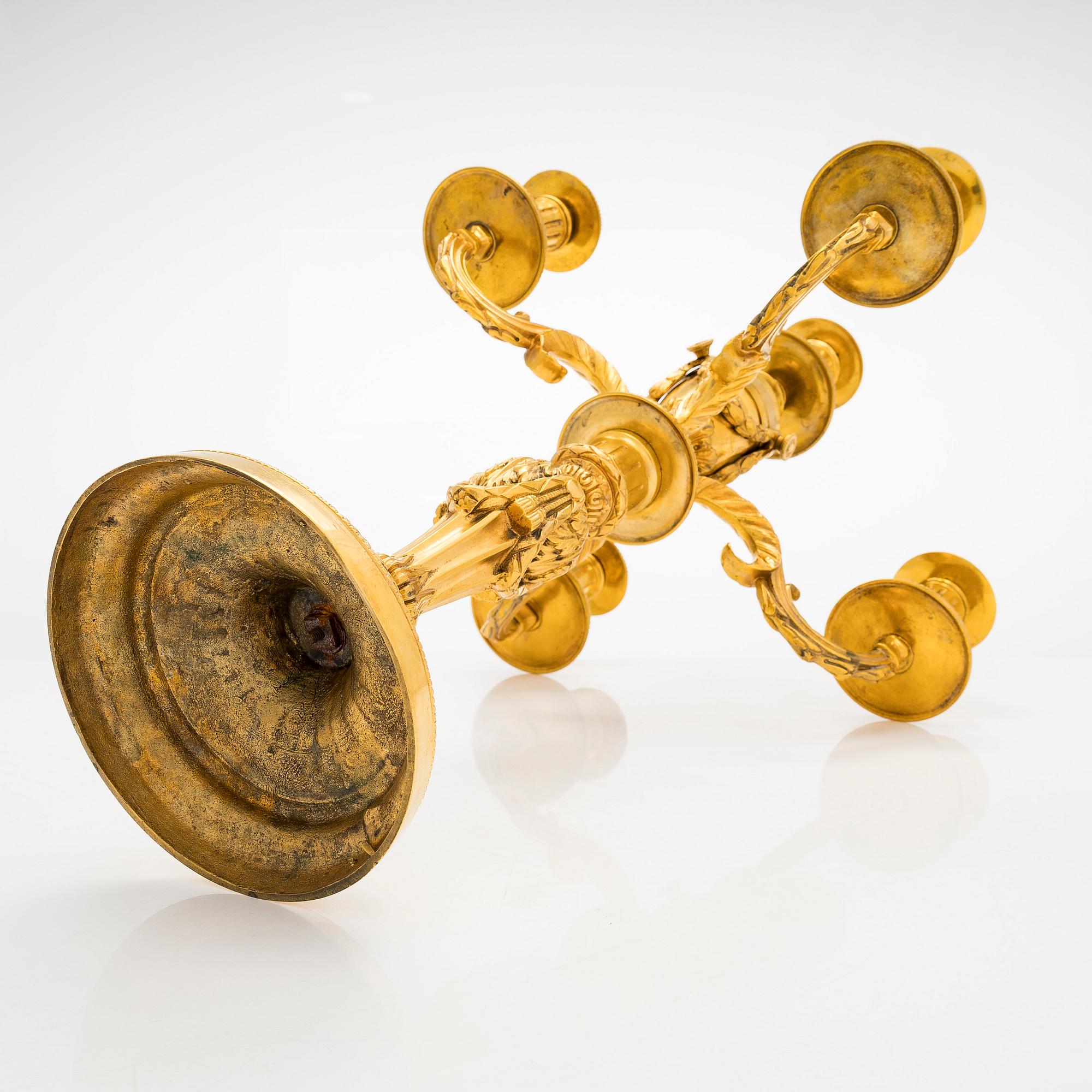 Kandelaber, möjligen Frankrike, 1800-talets senare hälft.