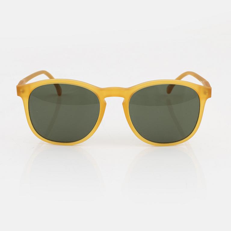 Illesteva, a pair of yellow sunglasses.