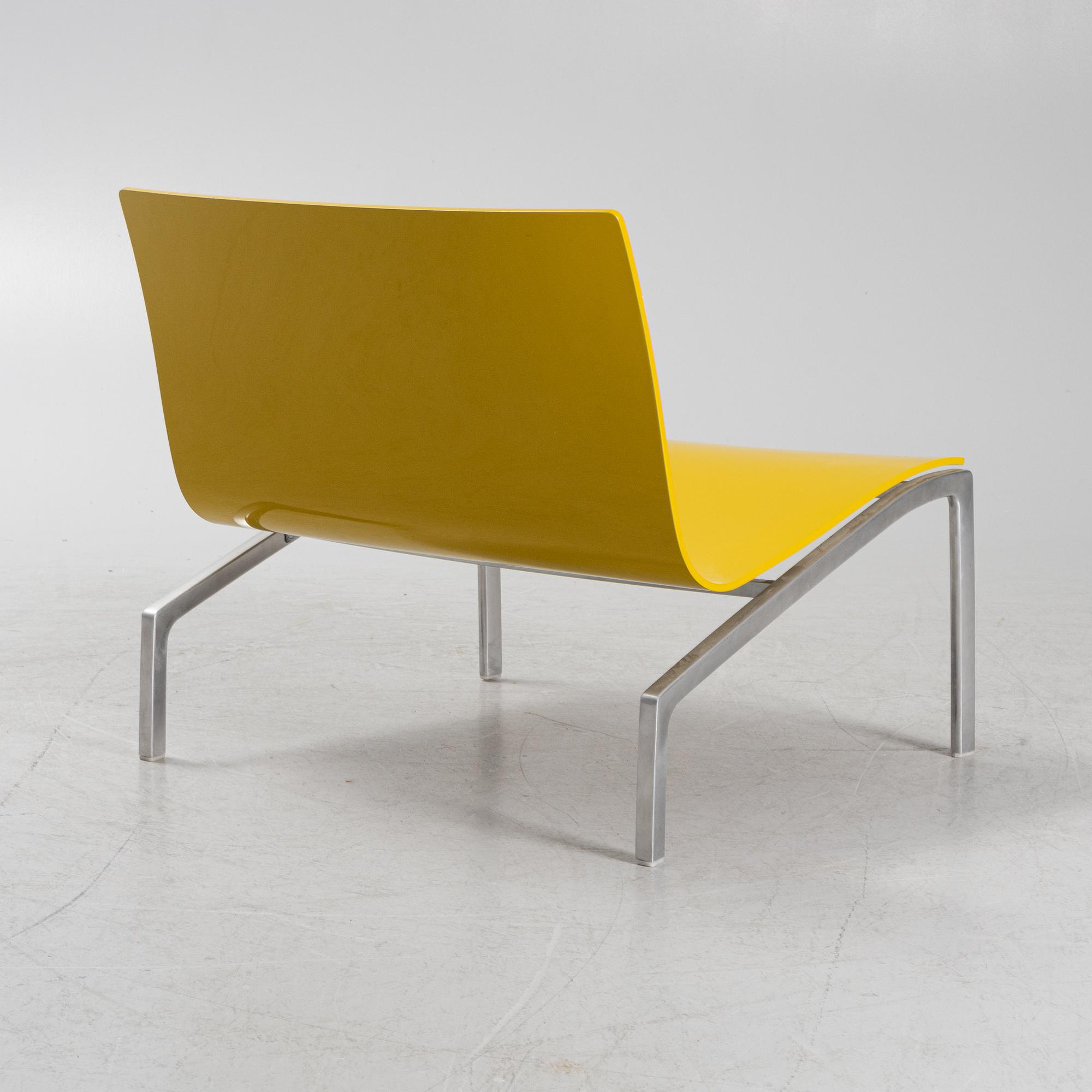 Piero Lissoni, a model 'PL200' easy chair, Fritz Hansen, Denmark, dated 2006.