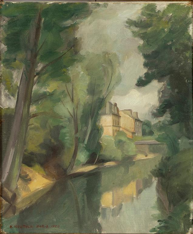 Kalle Kuutola, Vid Seine, Paris.