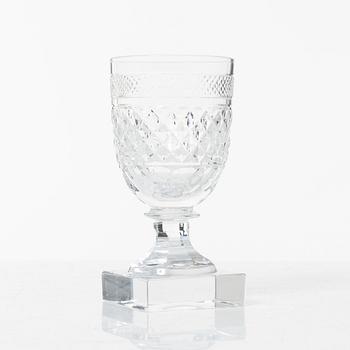 Elis Bergh, glasservis, 107 delar, "Kent", Kosta Boda.