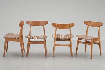 STOLAR, 10 st. "Spisestolen", Hans Wegner.