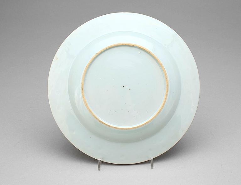 TALLRIK, porslin, Qianlong, Kina, 1700-tal.