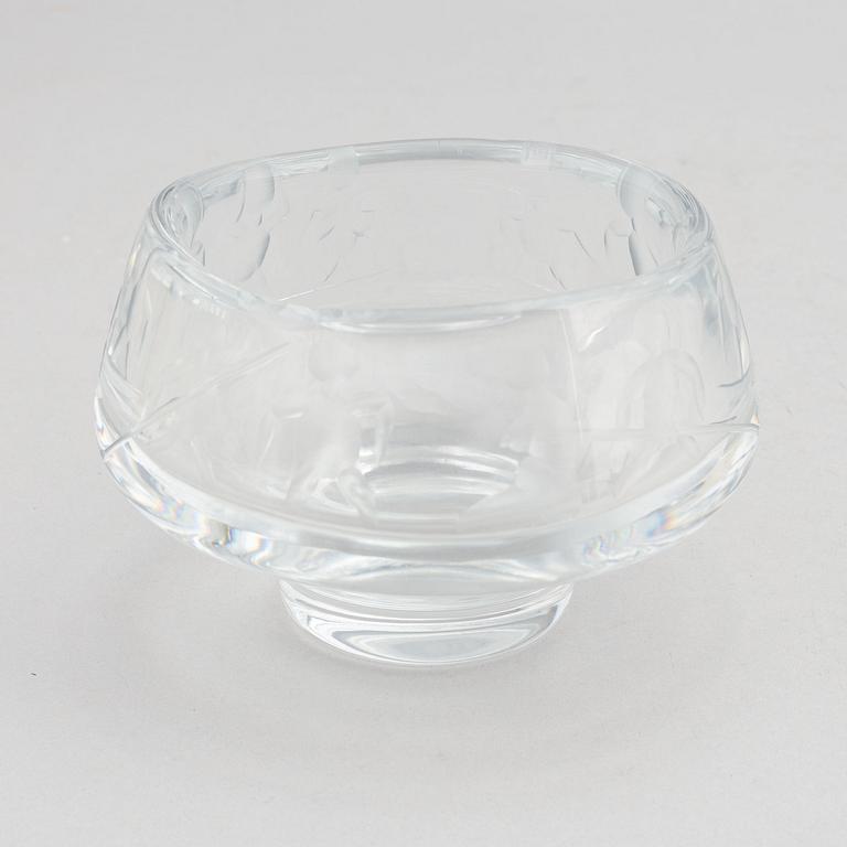 Erik Höglund, a glass bowl, Boda, Sweden.