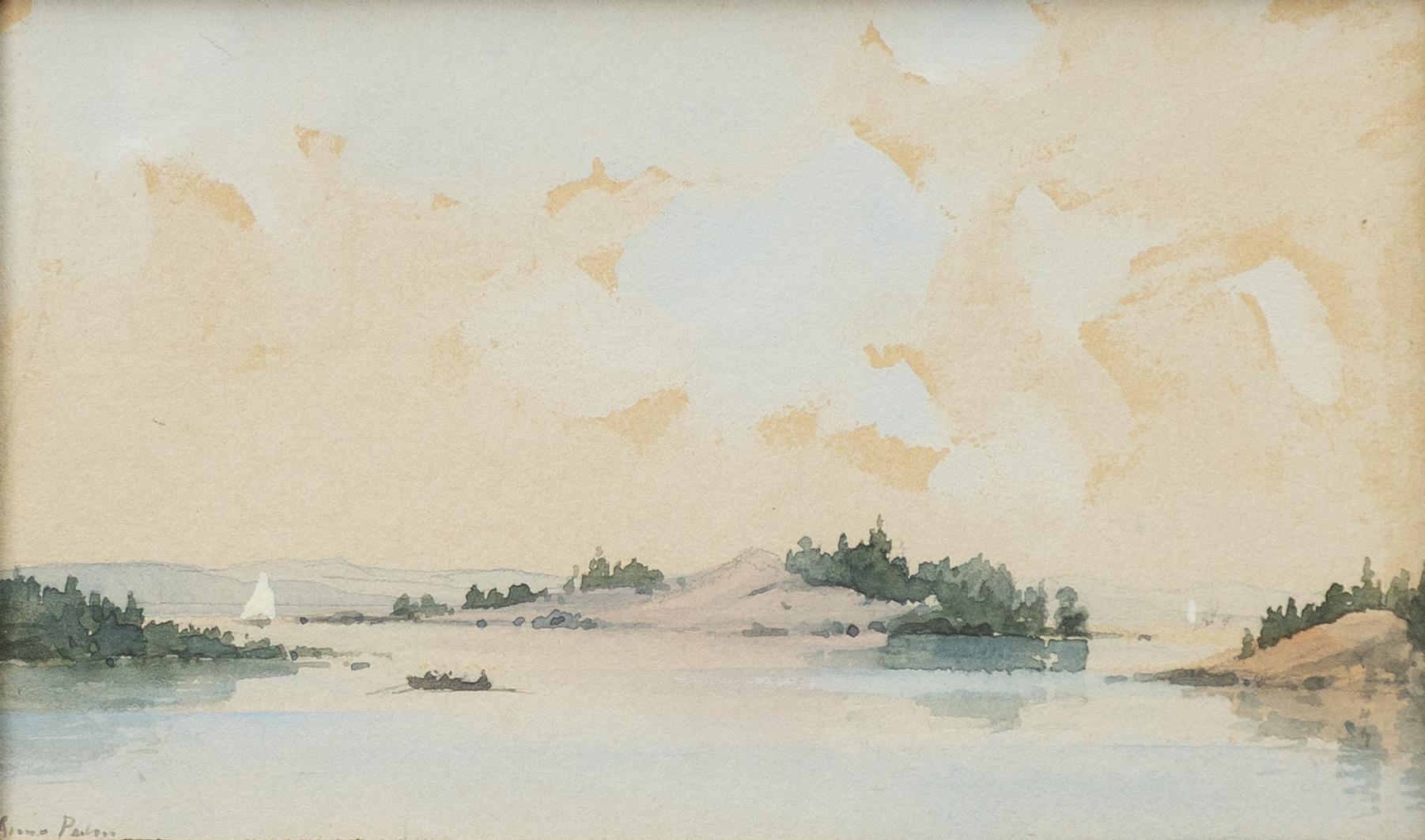 Anna Palm de Rosa, Skärgårdslandskap.