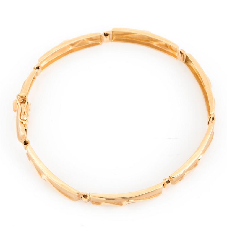 ARMBAND, 18K guld.