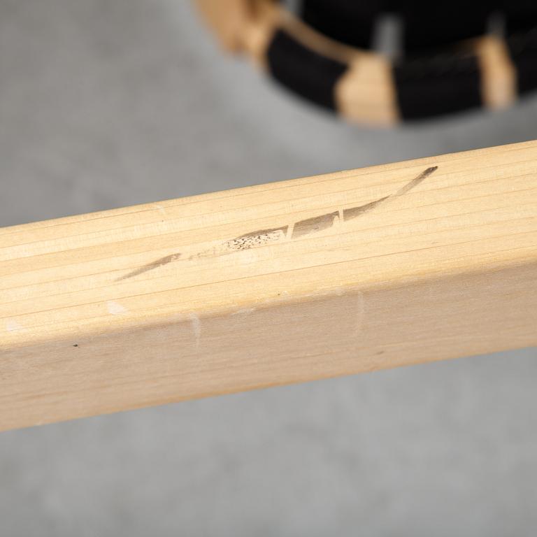 A pair of model 406 lounge chairs by Alvar Aalto for Artek, deigned 1939.