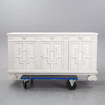 A mid 20th Century painted sideboard.