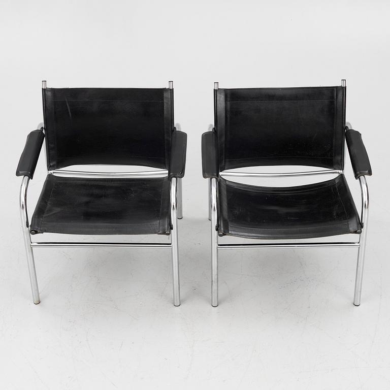 Tord Björklund, a pair of 'Klinte' armchairs, IKEA, 1980s.